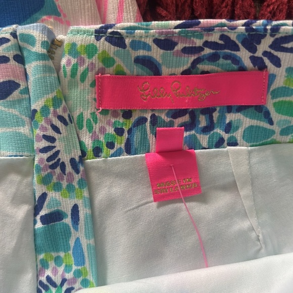 Lilly Pulitzer Marigold Skort In Open Water - Picture 6 of 8